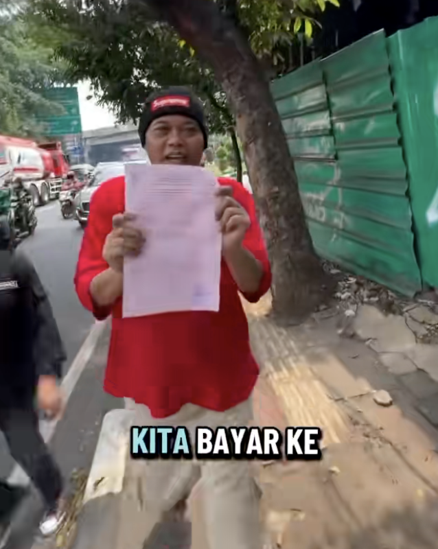 Sule kena tilang Dishub